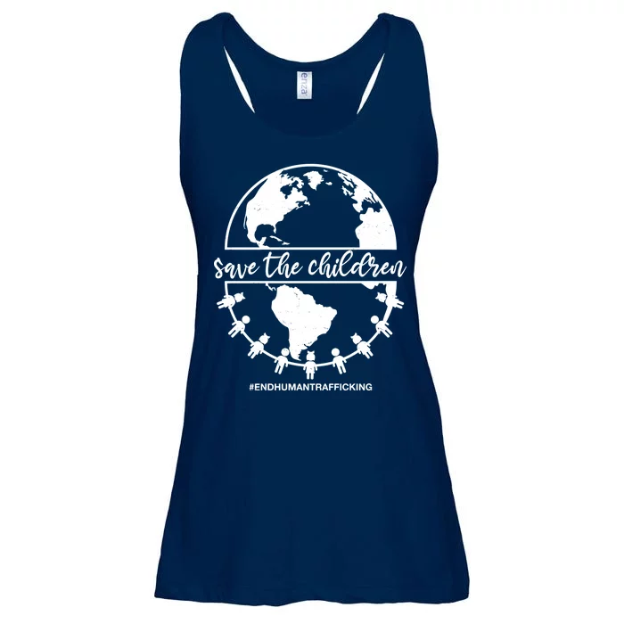 Save The Children End Human Trafficking Ladies Essential Flowy Tank