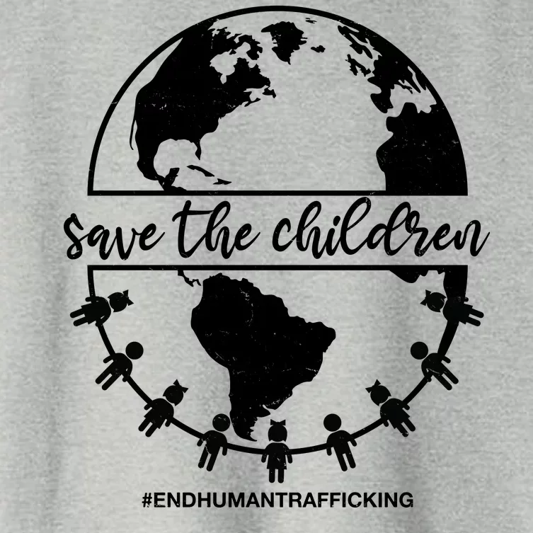 Save The Children End Human Trafficking Women's Crop Top Tee