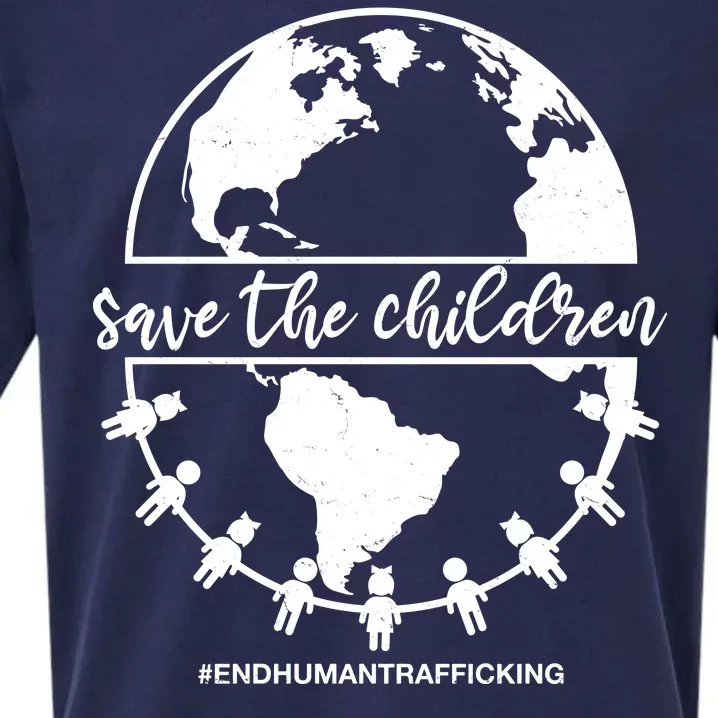 Save The Children End Human Trafficking Sueded Cloud Jersey T-Shirt