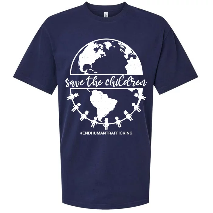 Save The Children End Human Trafficking Sueded Cloud Jersey T-Shirt