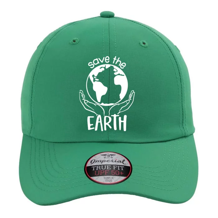 Save The Earth Holding Globe The Original Performance Cap