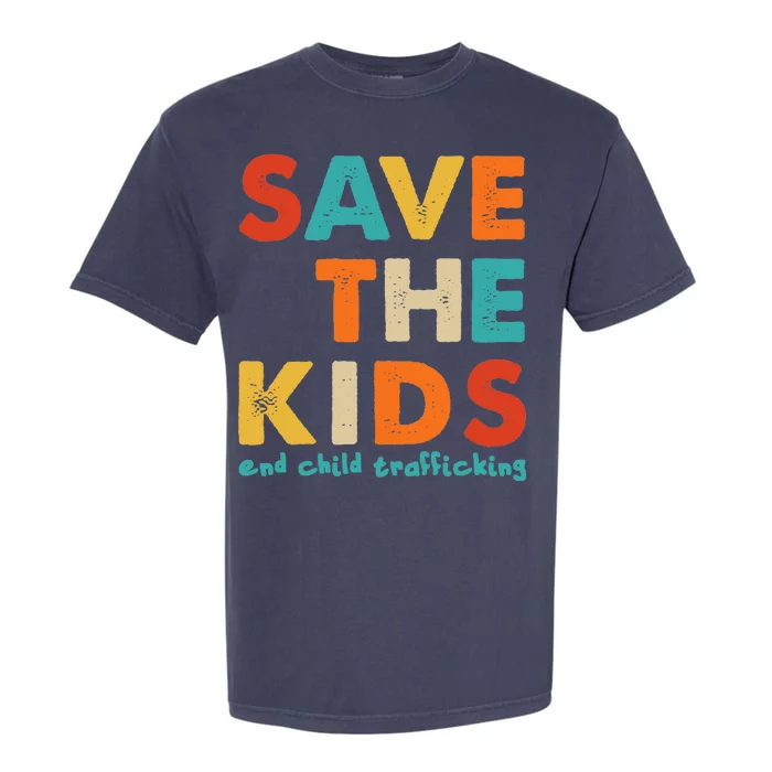 Save the Kids End Child Trafficking Garment-Dyed Heavyweight T-Shirt