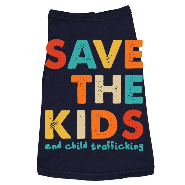 Save the Kids End Child Trafficking Doggie Tank