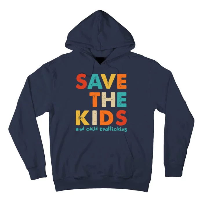 Save the Kids End Child Trafficking Tall Hoodie