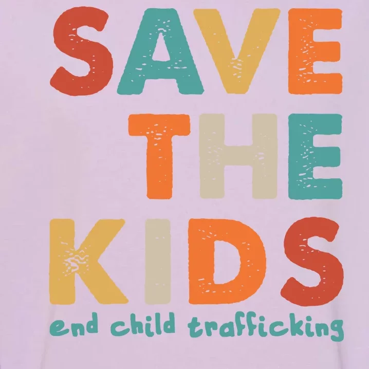 Save the Kids End Child Trafficking Garment-Dyed Sweatshirt