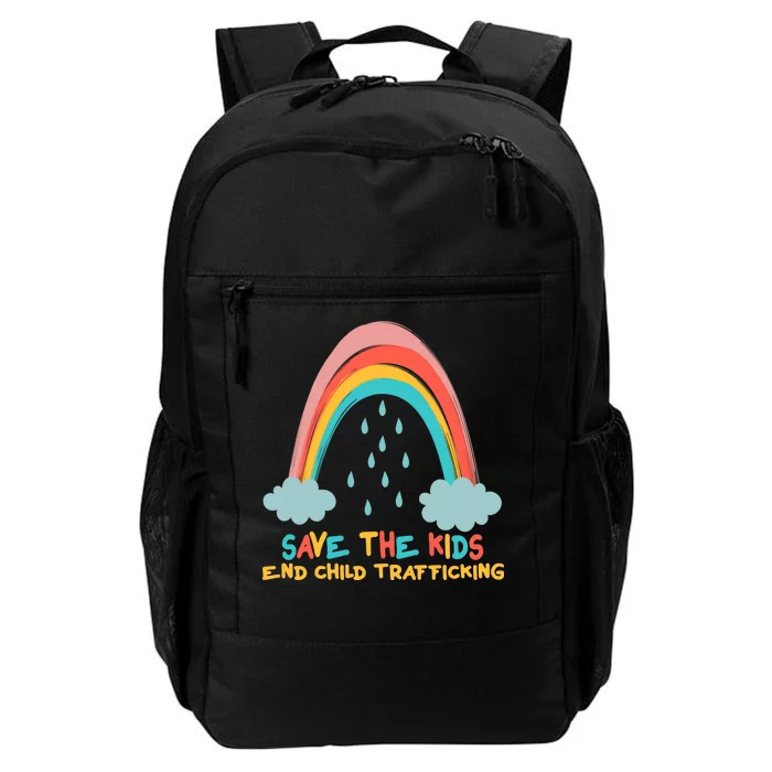 Save The Kids End Child Trafficking Rainbow Daily Commute Backpack