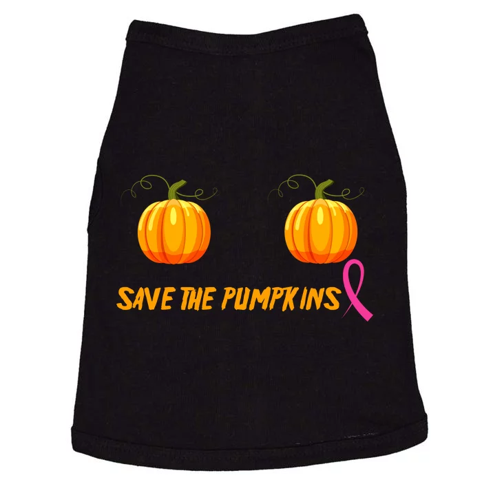 Save The Pumpkins Breast Cancer Doggie Tank