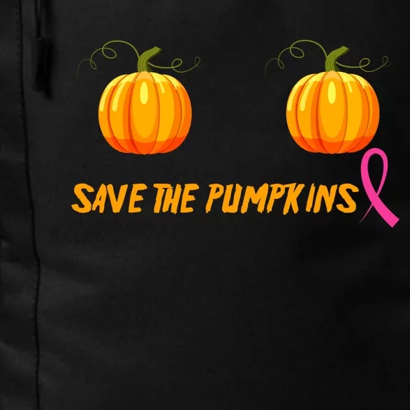 Save The Pumpkins Breast Cancer Daily Commute Backpack