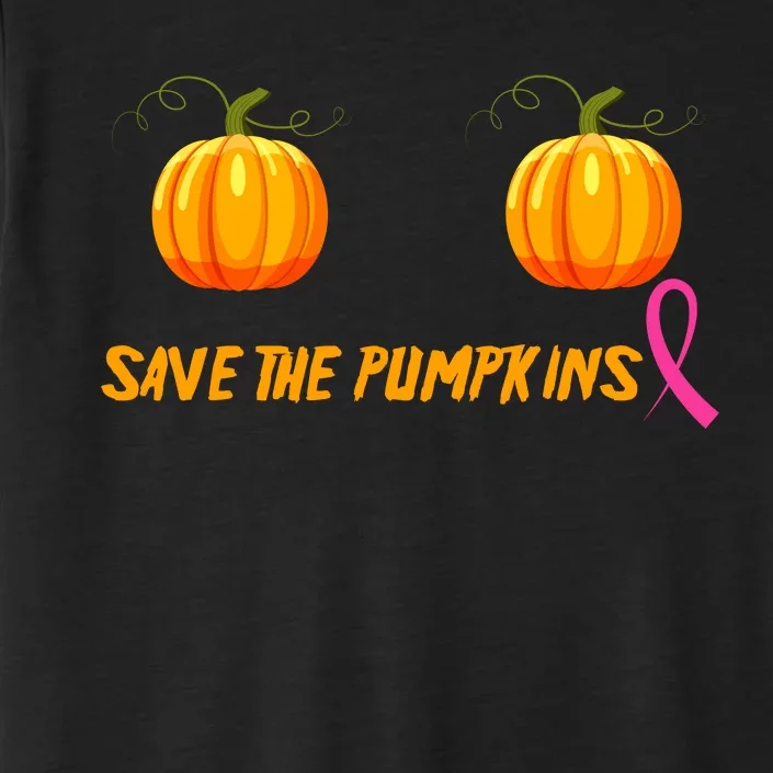 Save The Pumpkins Breast Cancer ChromaSoft Performance T-Shirt