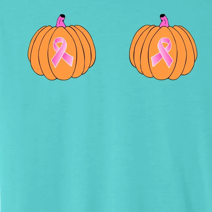 Save The Pumpkins Breast Cancer Ribbon ChromaSoft Performance T-Shirt