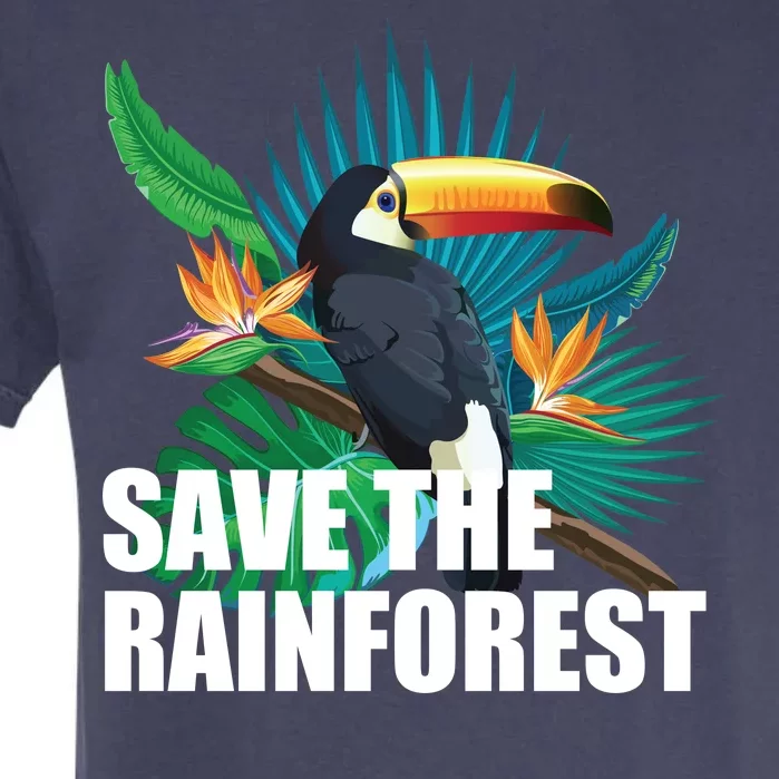 Save the Rainforest -  Protect the Wildlife Garment-Dyed Heavyweight T-Shirt