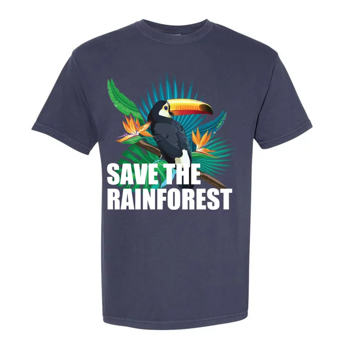 Save the Rainforest -  Protect the Wildlife Garment-Dyed Heavyweight T-Shirt