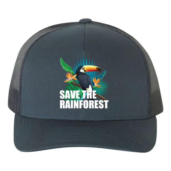 Save the Rainforest -  Protect the Wildlife Yupoong Adult 5-Panel Trucker Hat