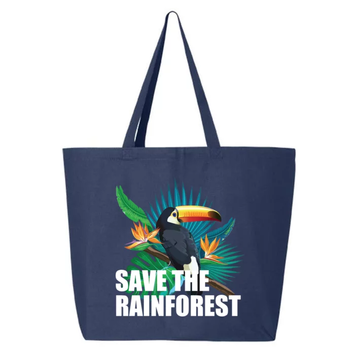 Save the Rainforest -  Protect the Wildlife 25L Jumbo Tote