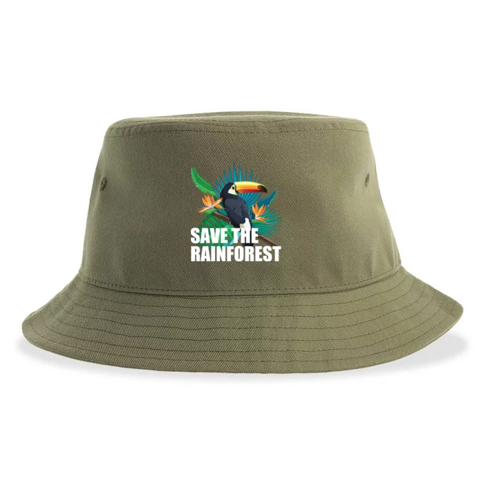 Save The Rainforest Sustainable Bucket Hat