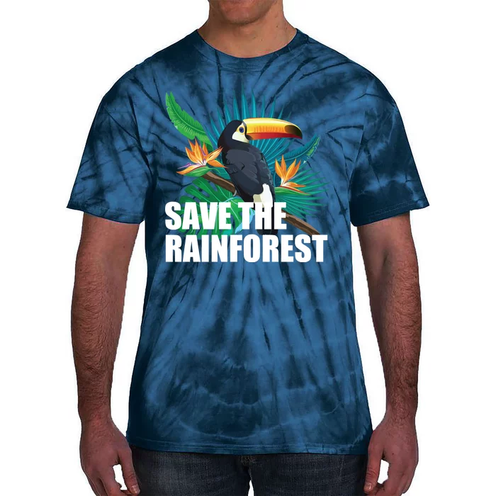 Save The Rainforest Tie-Dye T-Shirt