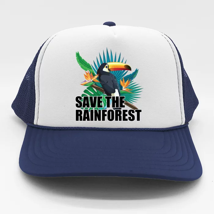 Save The Rainforest Trucker Hat