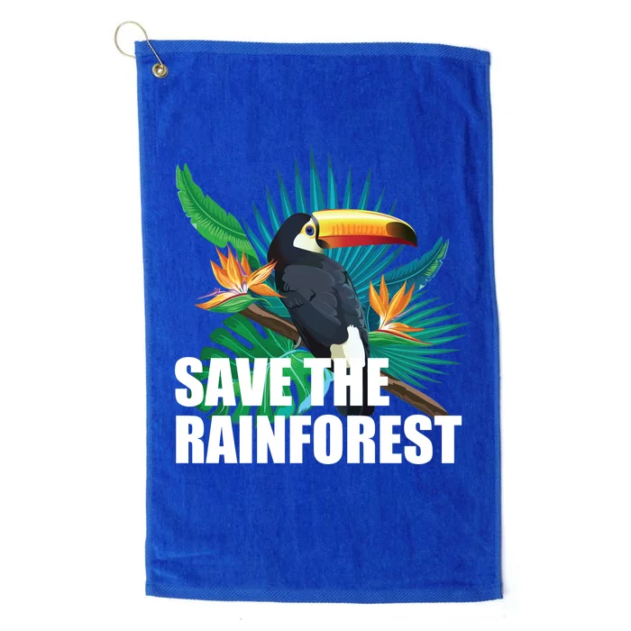 Save The Rainforest Platinum Collection Golf Towel