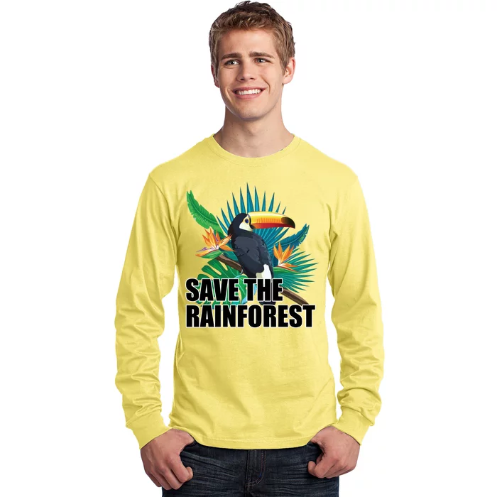 Save The Rainforest Long Sleeve Shirt