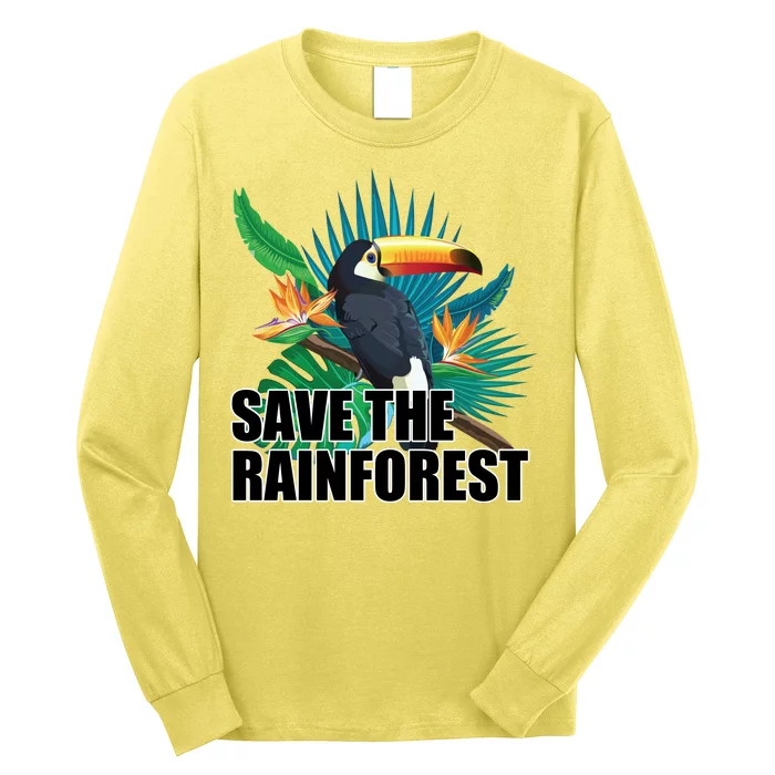 Save The Rainforest Long Sleeve Shirt