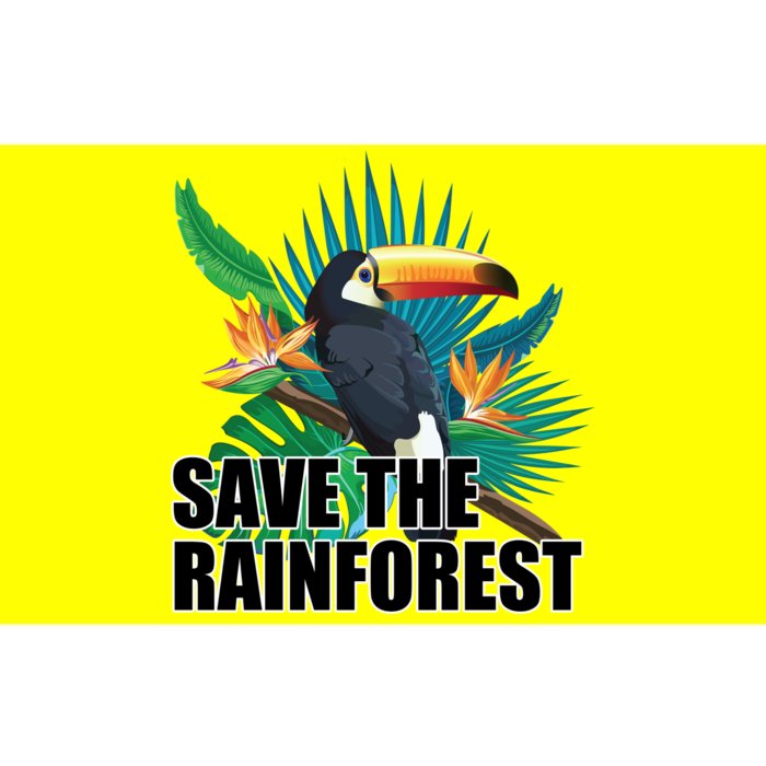 Save The Rainforest Bumper Sticker