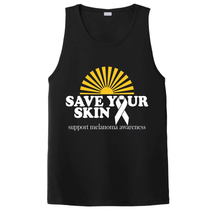 Save Your Skin Melanoma Awareness Performance Tank