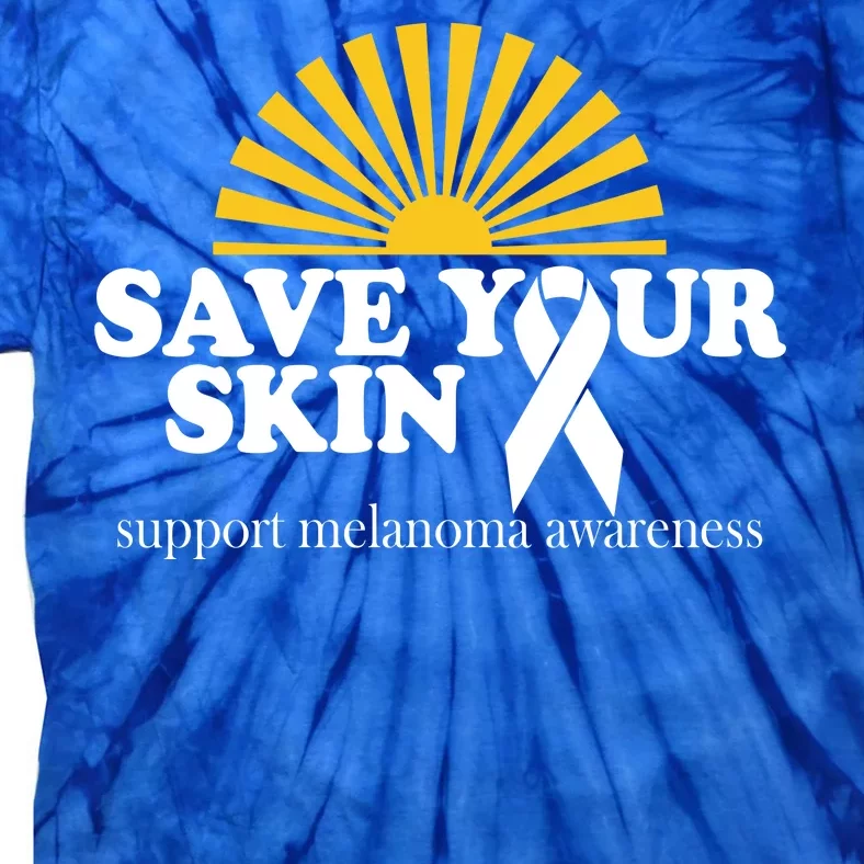 Save Your Skin Melanoma Awareness Tie-Dye T-Shirt