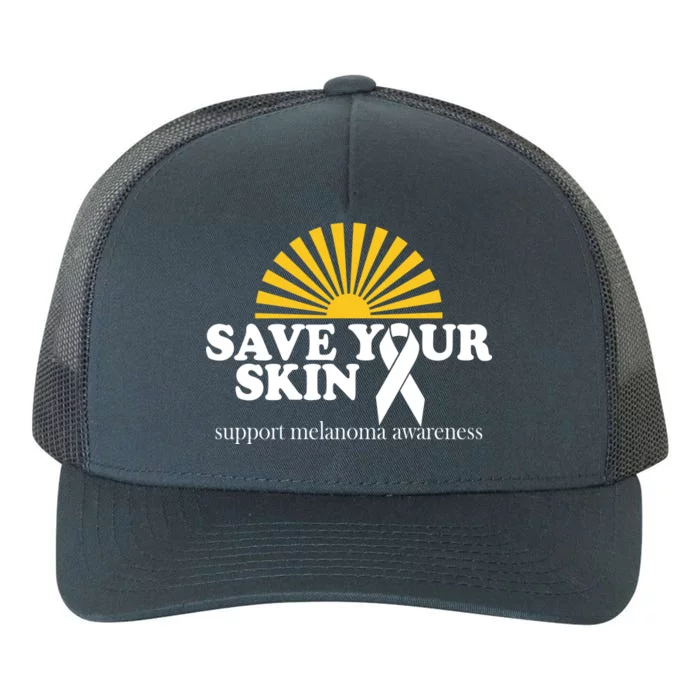 Save Your Skin Melanoma Awareness Yupoong Adult 5-Panel Trucker Hat