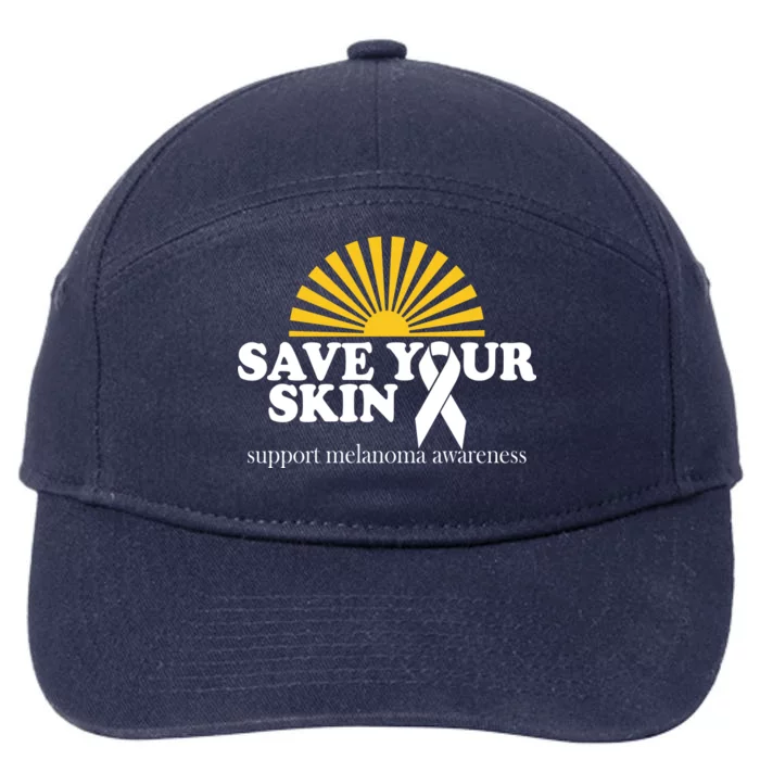 Save Your Skin Melanoma Awareness 7-Panel Snapback Hat