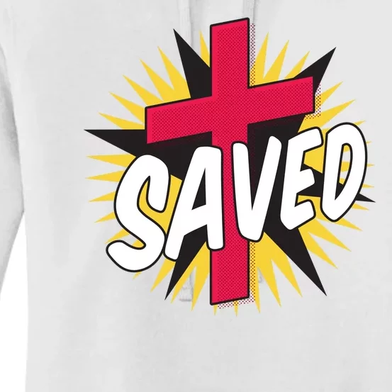 Saved Comic Cross Women's Pullover Hoodie