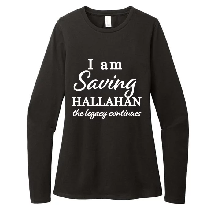 Saving Hallahan The Legacy Continues Womens CVC Long Sleeve Shirt