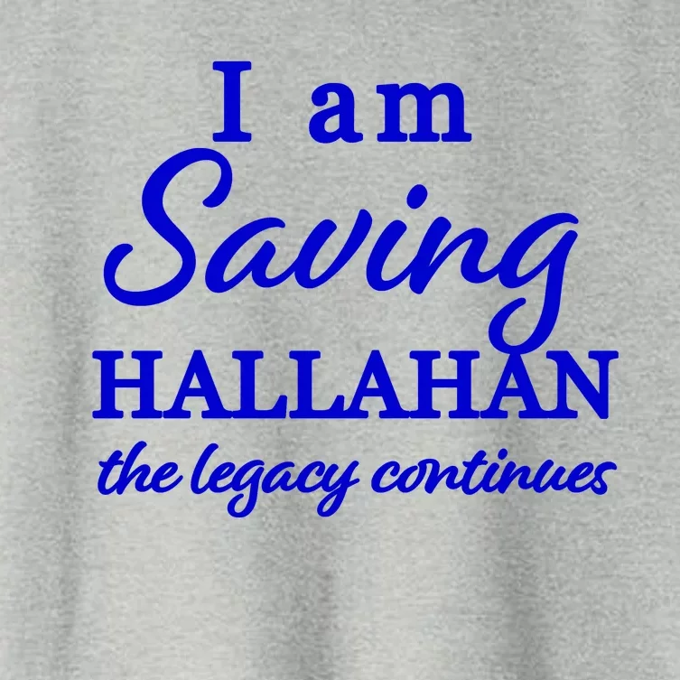 Saving Hallahan The Legacy Continues Women's Crop Top Tee