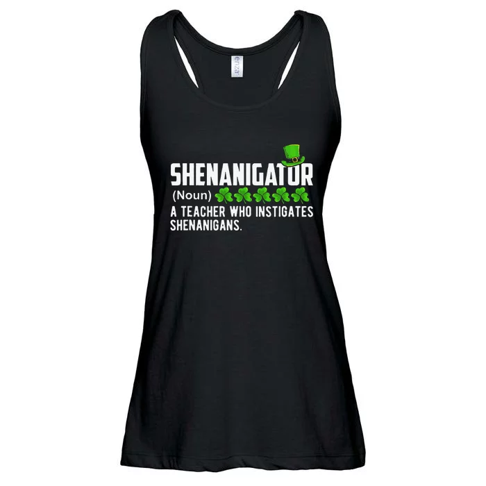 Shenanigator Aeacher Who Instigates Shenanigans Gift Ladies Essential Flowy Tank