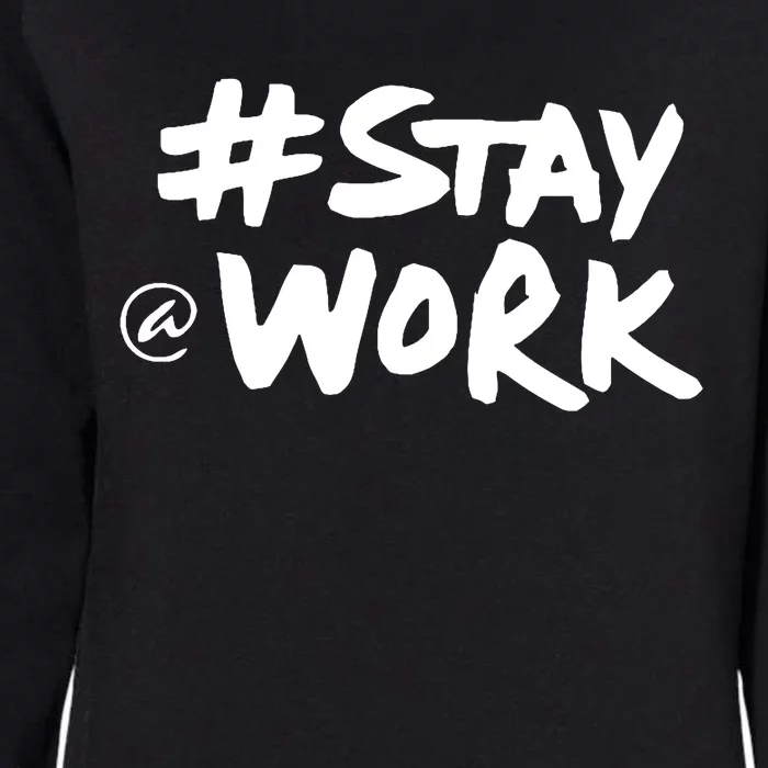 Stay At Work Womens California Wash Sweatshirt