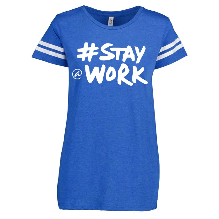 Stay At Work Enza Ladies Jersey Football T-Shirt