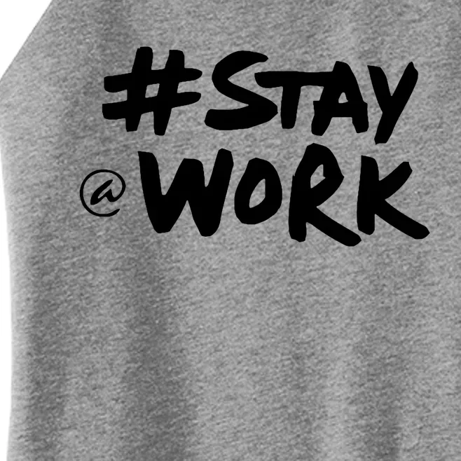 Stay At Work Women’s Perfect Tri Rocker Tank