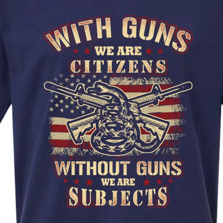 Second Amendment Conservative Gun Rights Sueded Cloud Jersey T-Shirt