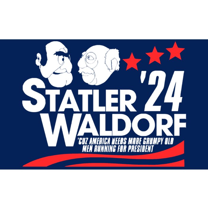 Statler And Waldorf For President 2024 Bumper Sticker