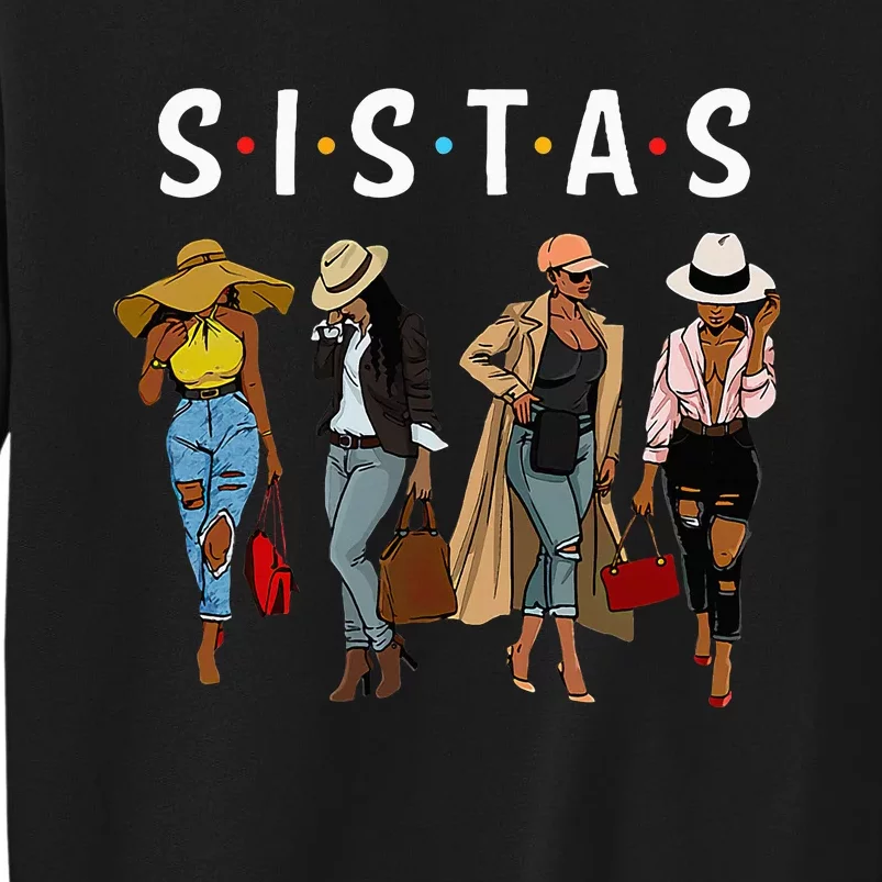 Sistas Afro Women Together Women Birthday Sweatshirt