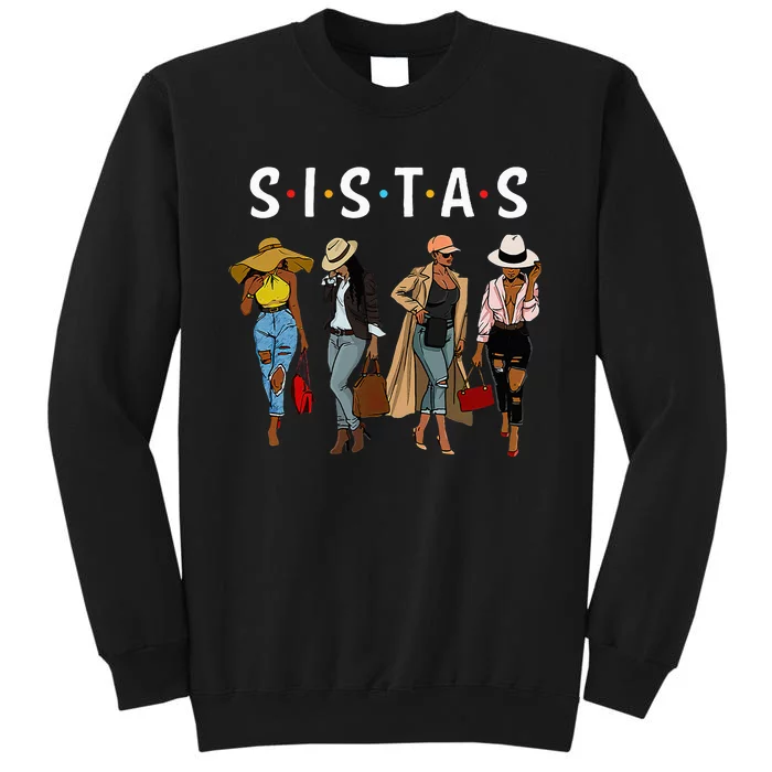 Sistas Afro Women Together Women Birthday Sweatshirt