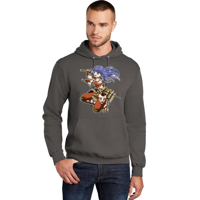 Samurai Anime Warrior Hoodie