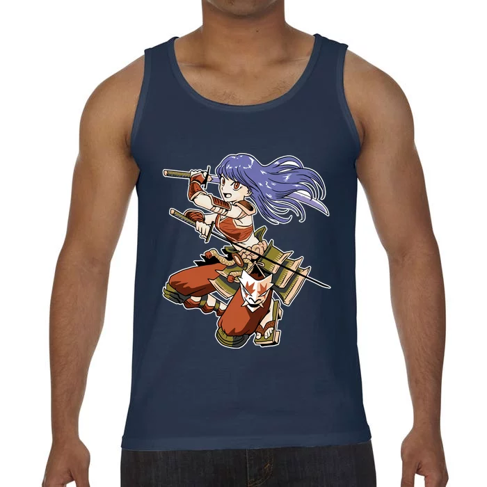 Samurai Anime Warrior Comfort Colors® Tank Top