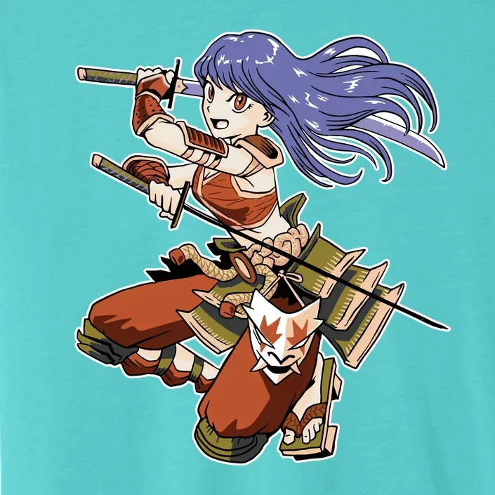 Samurai Anime Warrior ChromaSoft Performance T-Shirt