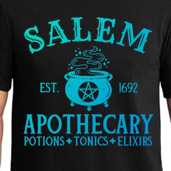 Salem Apothecary Witch Halloween Lazy Costume Gift Pajama Set