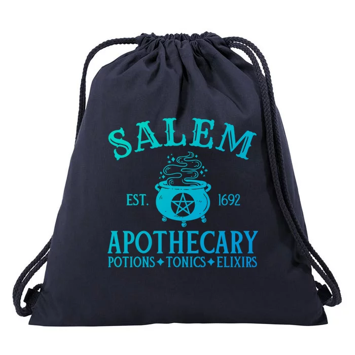 Salem Apothecary Witch Halloween Lazy Costume Gift Drawstring Bag