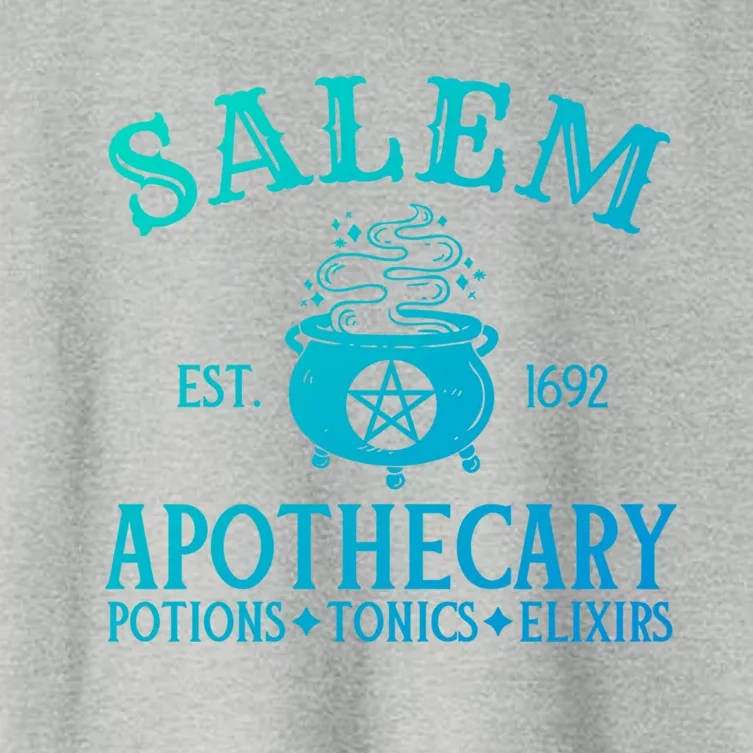 Salem Apothecary Witch Halloween Lazy Costume Gift Women's Crop Top Tee