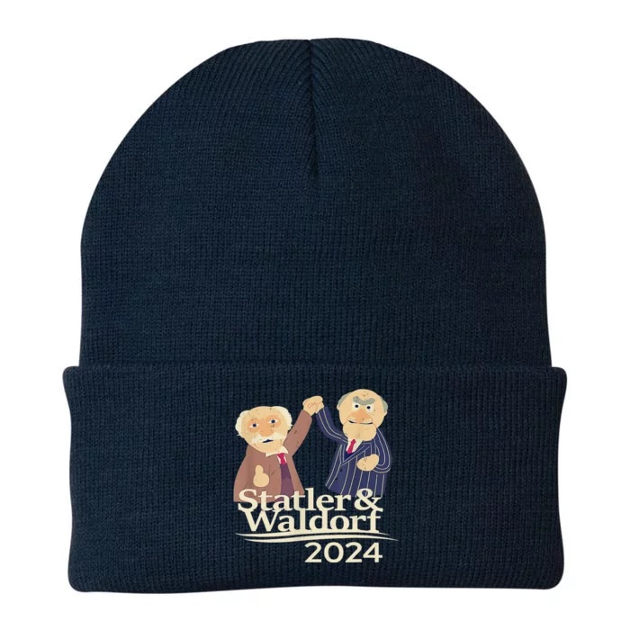 Statler And Waldorf Vintage Retro 2024 Design Knit Cap Winter Beanie