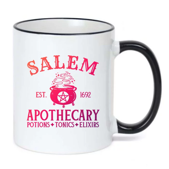 Salem Apothecary Witch Halloween Lazy Costume Gift Black Color Changing Mug