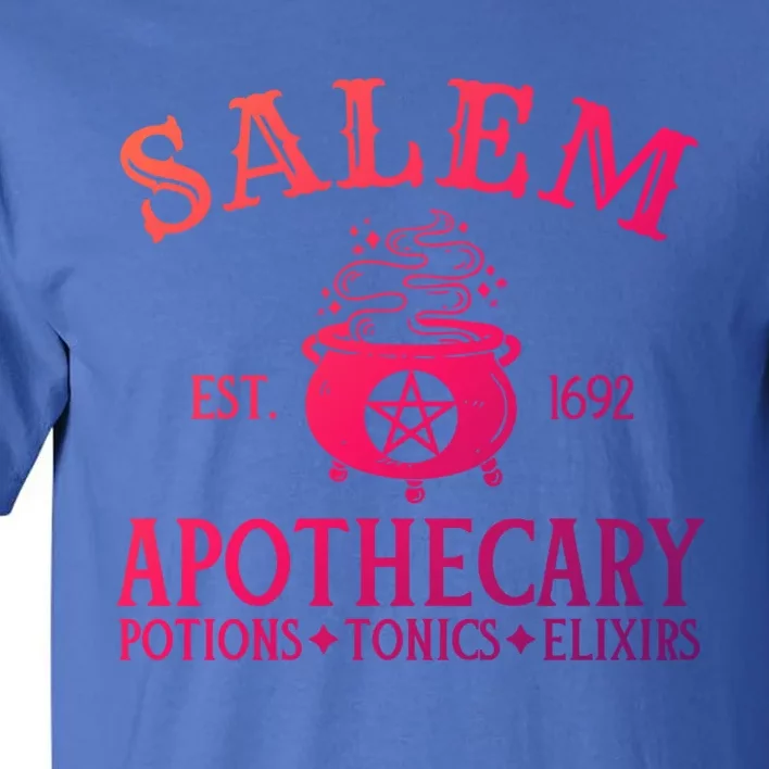 Salem Apothecary Witch Halloween Lazy Costume Gift Tall T-Shirt