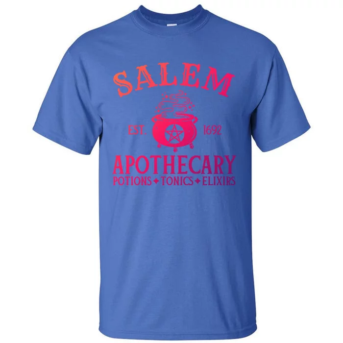 Salem Apothecary Witch Halloween Lazy Costume Gift Tall T-Shirt